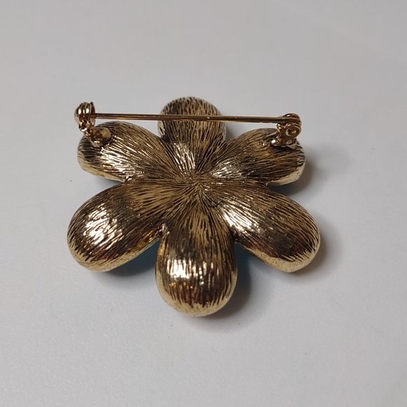 Very Pretty Multicolor Flower Brooch - Picture 5 of 10